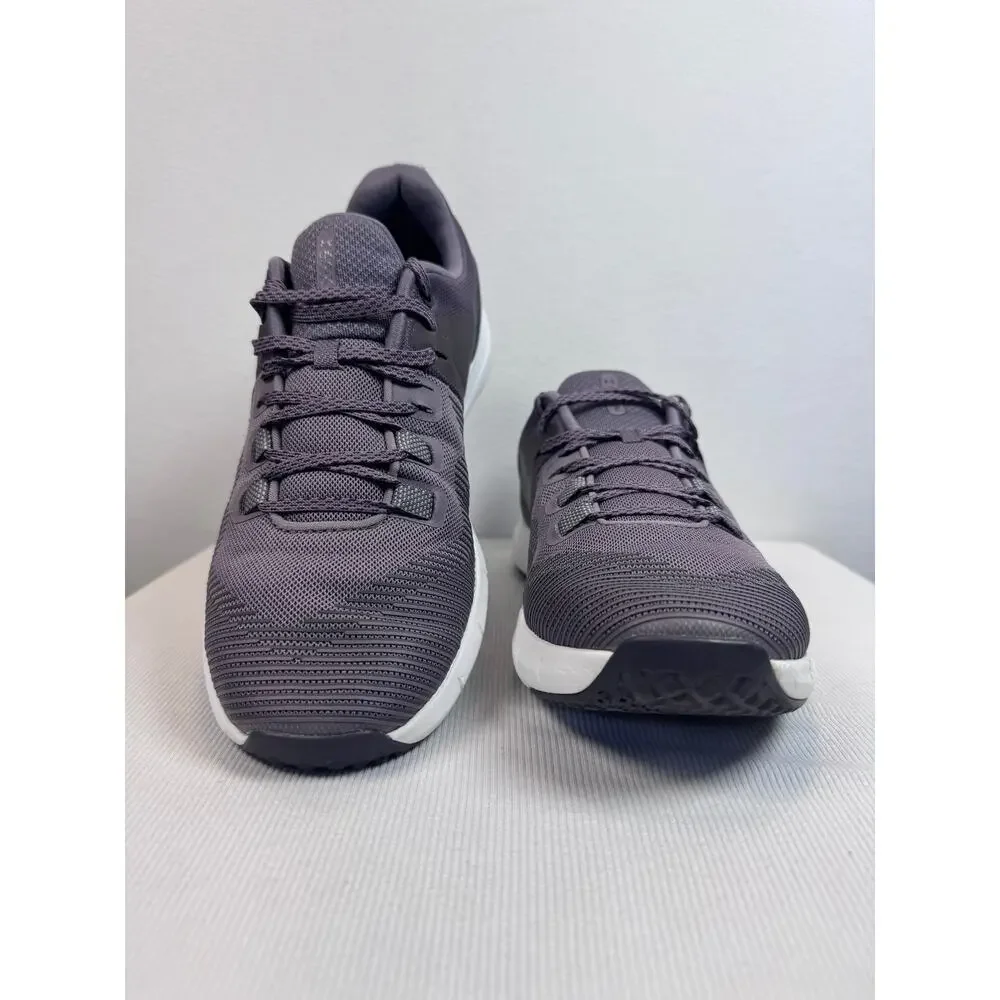 Under Armour HOVR Rise Shoes Womens 10 Mens 8.5-9 Gray Purple 3022208-103